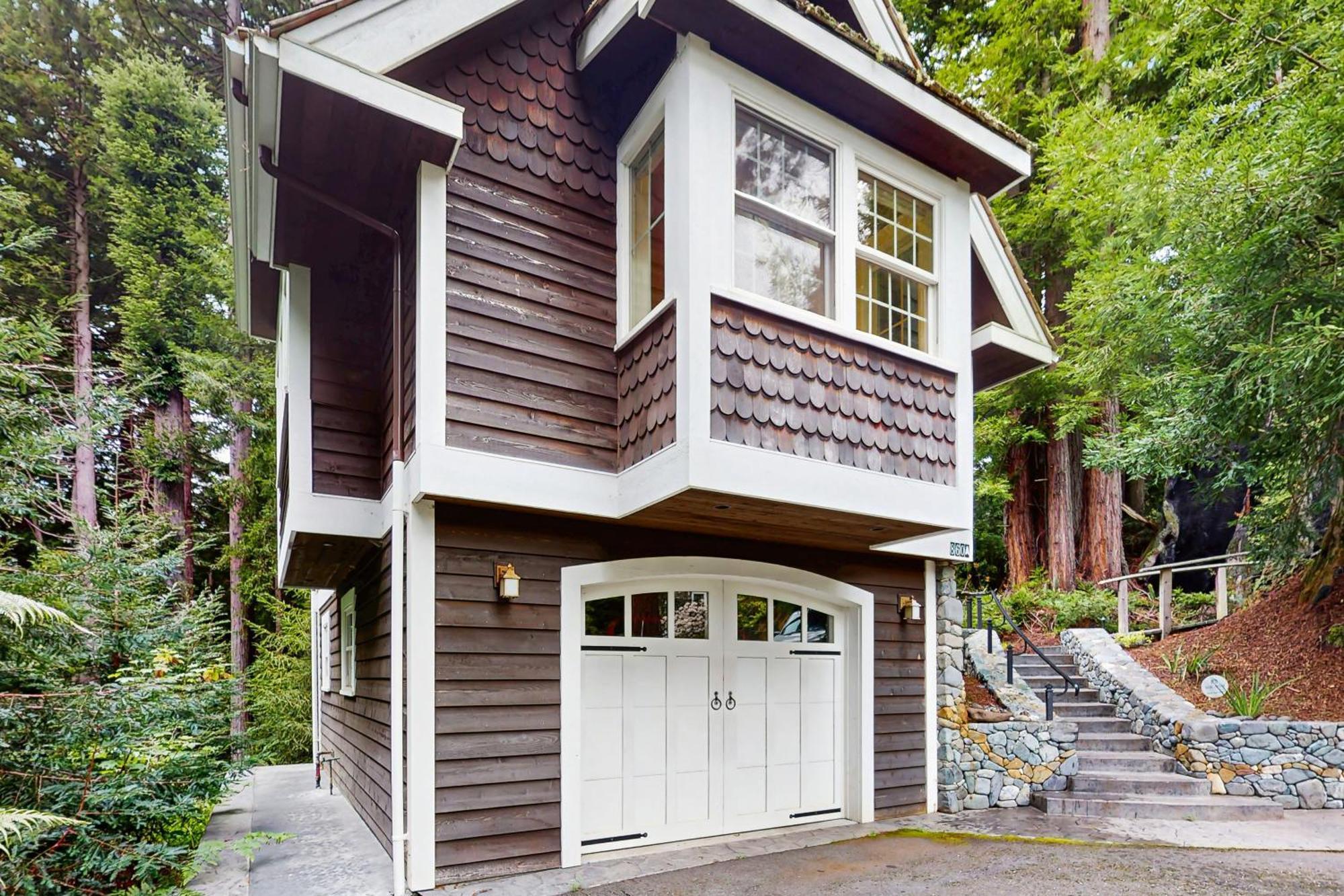 Serene Redwood Retreat Arcata Bagian luar foto